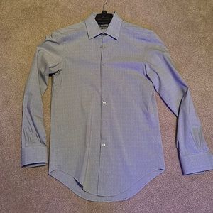 Grey Van Heusen Dress Shirt